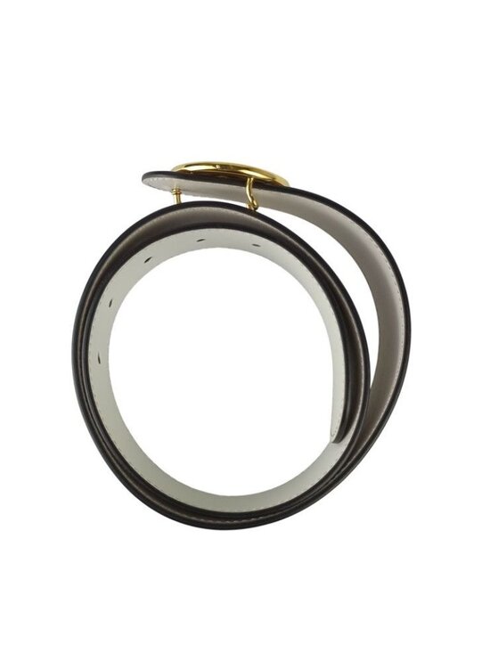 Fendi Belt F\'s Brown Leather Reversible Gold main image 10